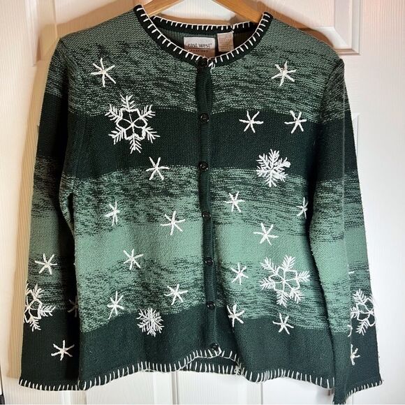 East‎ West Vintage Sweater Size Medium Excellent Condition. Smoke Free Home. - Picture 1 of 3